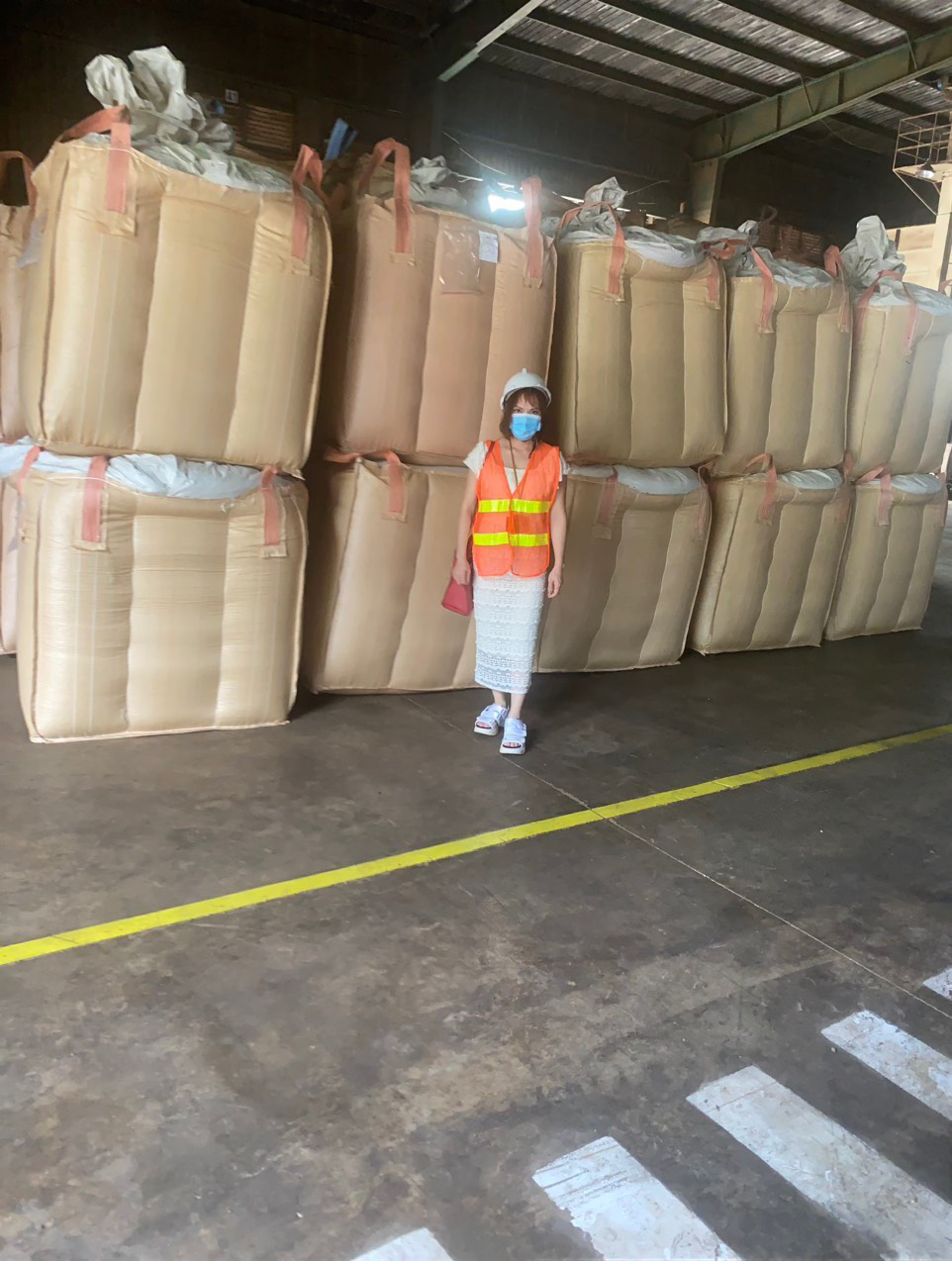 Sản phẩm được đóng và chờ được xuất đi